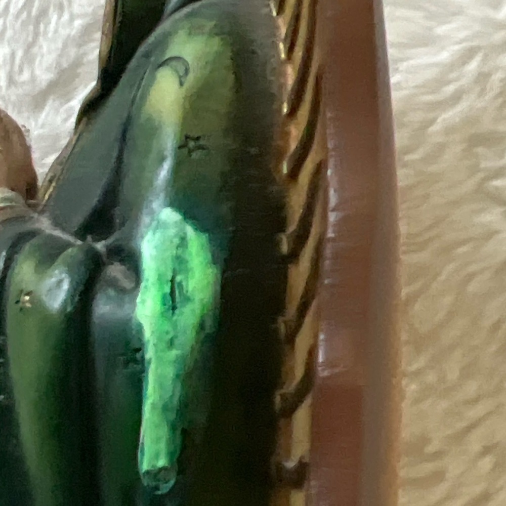 Vintage Our Lady of Guadalupe Religious Statue Figurine Catholic Decor - Picture 3 of 3